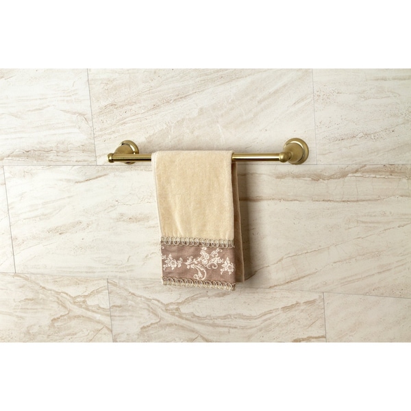 18Inch Towel Bar, Brushed Brass